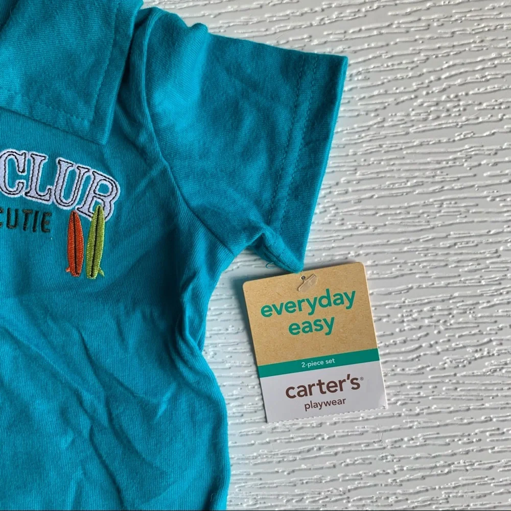 NWT Carter’s Infant 2-Piece Outfit | Surf Club 3M
